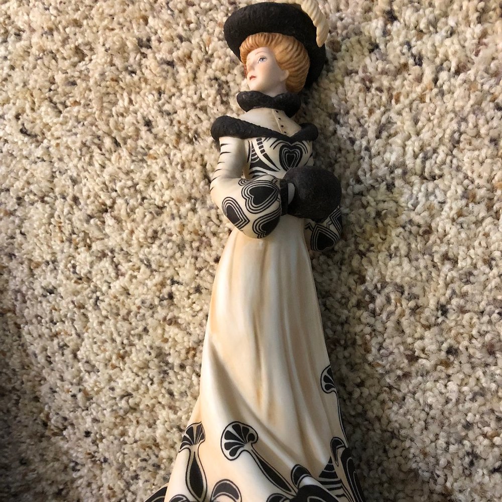 Tea At The Ritz Porcelain Sculpture